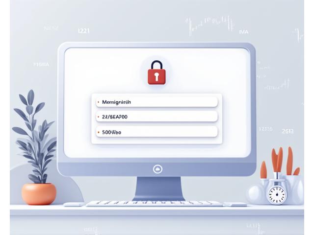 Illustration of a secure online payment portal with a padlock icon